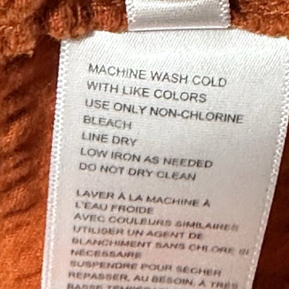 Urban Outfitters Orange Gingham Wrap Pleated Mini Skirt Women's Small-Petite - Picture 11 of 15